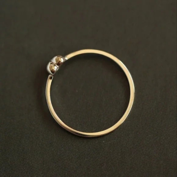 Tiny Heart Ring, Size 7 - Picture 2 of 6